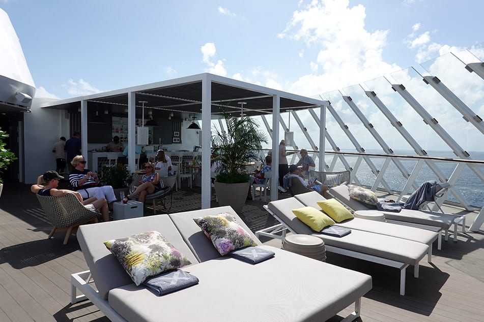 Celebrity Edge Retreat Bar