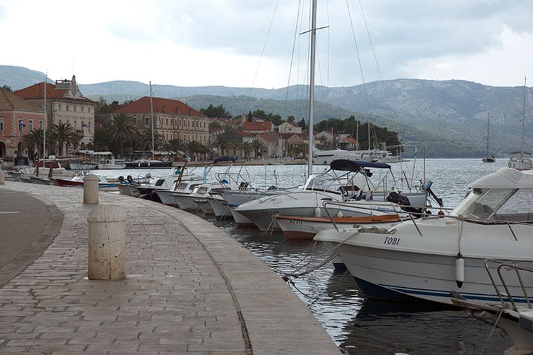 The Promenade in Stari Grad, Croatia