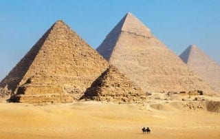 Great Pyramids in Egypt