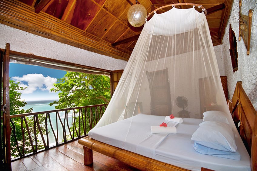 Tropical luxury hotel