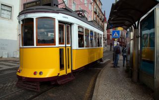 Trams of Lisbon, Portugal