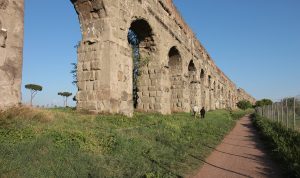 Ancient Roman aqueducts - the Appian Way.