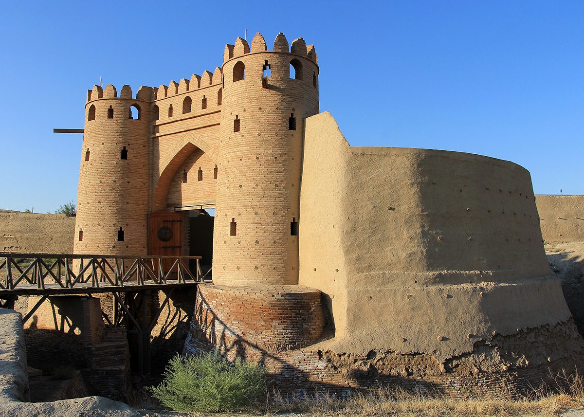 The ancient Silk Road city of Otrar.